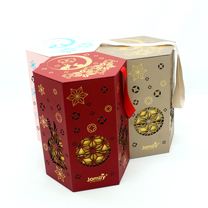 Cajas rígidas de embalaje de papel de regalo de cumpleaños de tamaño personalizado, impresión en relieve de laminación mate, fábrica de cosméticos al por mayor - Product Image 4