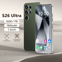 Nouveau modèle 2025 – Smartphone S26 Ultra Original 5G 7.3HD Android 14 Double SIM Déverrouillage Facial LTE/CDMA