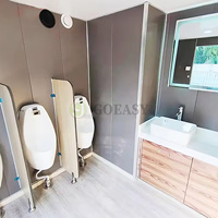 Unidad de Baño de Diseño Moderno Goeasy Selling con Diseño Interior Personalizado para Contenedor de Baño
