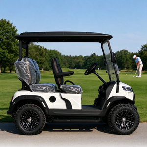 Carrito de golf eléctrico de 4 asientos en venta con suspensión independiente delantera y trasera - Product Image 1