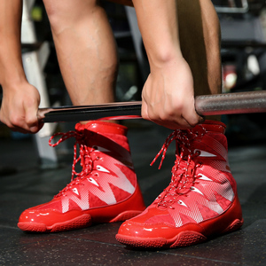 Botas de Lucha Libre de Nuevo Diseño 2022, Fabricante de Botas de Lucha, Botas de Boxeo Profesionales para Hombre - Product Image 5