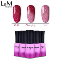 Ibdgel Gel Polonais Température Changement De Couleur Gel Vernis À Ongles Gel UV