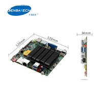 Mini Itx tout en un carte mère avec processeur Lvds J4125 Memoria Ddr4 8gb 2400 petite carte mère processeur Pc ordinateur à carte unique