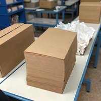 Papier kraft brun biodégradable Emballage en carton cadeau fabriqué à la main Papier artisanal écologique compatible avec l'impression offset