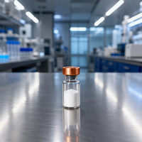 Poudre de Tripeptide-1 de Cuivre GHK-Cu (C14H21CuN6O6) de Haute Pureté (99%-99,9%) de la Marque WV, Produits Chimiques Cosmétiques, Oraux et pour Soins Capillaires, CAS 89030955