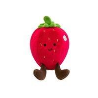 Fruit Pluche Speelgoed Drakenvrucht Aardbei Sinaasappel Ananas Poppen-Zachte Polyester Knuffels Perfecte Verjaardagscadeaus voor Kinderen 0-24