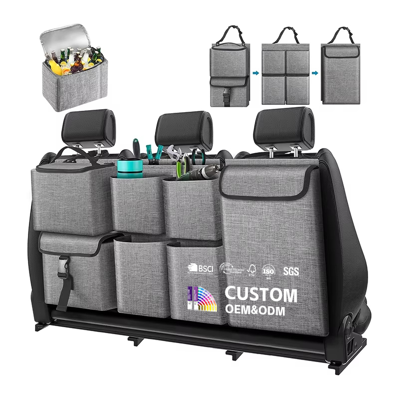 Zipper Detachable Seat Back Hanging Car