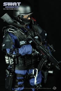 Pattiz quy mô 1/6 mô phỏng thủ công mới Đông lạnh cảnh sát <span class=keywords><strong>Swat</strong></span> người lính Mô hình đồ chơi nhựa Hành động Hình - Product Image 6