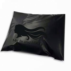 Custom logo Matte Black Mailing Bags Poly Courier Shipping Bag for Hoodies Packaging Bags - Product Image 4