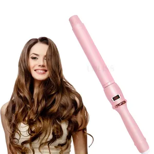 Private Label Multifunctional LCD Curling Irons Electric Hair Curler with LCD Screen Digital Display