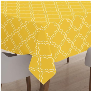 High Quality Organic Cotton <b>Table</b> <b>Cloth</b> Set Low Price Luxurious Modern Multicolored Floral Woven Design | Hot Selling - Product Image 3