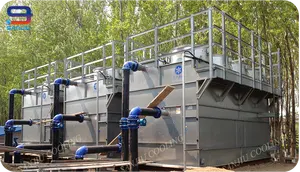 Cooling Water Tower 496RT Closed Cross Flow GHM-7300 Steel Casing Water Process Cooling Tower