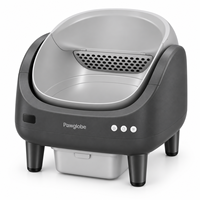 Bac à litière intelligent pour chat V7 4 kg ABS à ouverture supérieure, nettoyeur automatique avec module ionique négatif, capteurs radar et nivellement de la litière