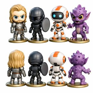 Statuetta Action Figure in PVC Personalizzata OEM di <span class=keywords><strong>Personaggi</strong></span> di Giochi e Film Stampata in 3D Giocattoli <span class=keywords><strong>da</strong></span> Collezione per Bambini Souvenir Regalo - Product Image 3