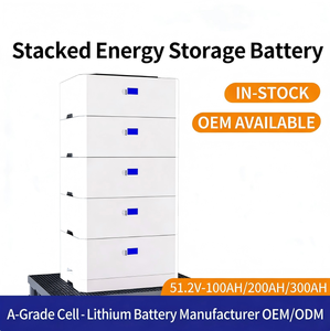 Home Stackable <b>Solar</b> Energy Storage Cell BMS LiFePO4 Battery 10-20Kw Output Photovoltaic Power <b>Generation</b> Reverse Control Power - Product Image 1