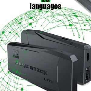 เครื่องเล่นเกม M8 Game Stick Lite 4K Retro ความจุ 64GB ขายดี พร้อมเกม 10000 เกม คอนโทรลเลอร์ไร้สาย 2 ตัว ของขวัญสำหรับเด็ก - Product Image 5