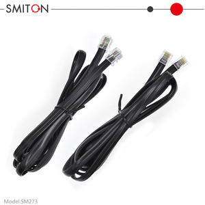 <span class=keywords><strong>Cable</strong></span> telefónico RJ12 de 1m 1.5m, <span class=keywords><strong>cable</strong></span> de puente telefónico 6P6C, <span class=keywords><strong>cable</strong></span> telefónico RJ12 de 6 conductores 6P6C - Product Image 5