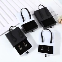 Boîte-cadeau de style tiroir de luxe pour bijoux emballage cosmétique boîtes de papier coulissantes en gros boîte de papier à tiroir personnalisé mat