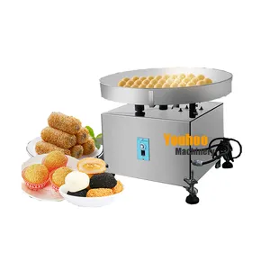 small industrial sesame ball making rounding machine sprinkle flour coating pastry machine