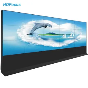 46 Inch Ultra Smalle Bezel 3X4 4X4 Splicing Scherm Lcd Video Muur Grote Full Hd Grote Lcd-Scherm Reclame Display Voor Beurs