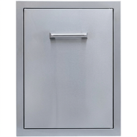 Poubelle coulissante en acier inoxydable 304, étanche, pour cuisine extérieure, barbecue