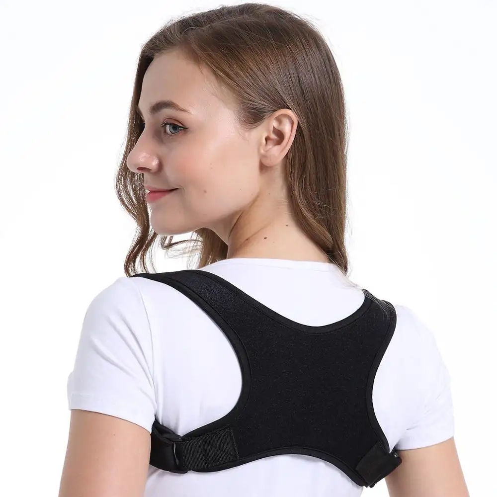 Hot selling Men and Women Back Brace with Fully Adjustable Straps Shoulder Posture Corrector