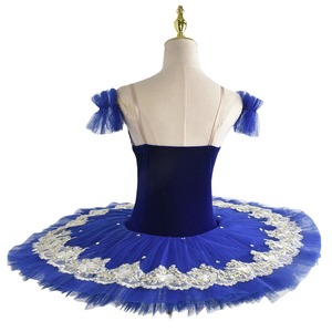 Costume de danse de fête de <span class=keywords><strong>ballerine</strong></span> Tutu de crêpe lac des cygnes blanc <span class=keywords><strong>classique</strong></span> pour enfants et adultes vêtements de Performance pour le groupe d'âge de Ballet - Product Image 2