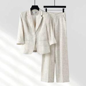 เสื้อเบลเซอร์ลำลองสำหรับผู้หญิง แขนยาว เปิดด้านหน้า เหมาะสำหรับทำงานในออฟฟิศ - Product Image 6