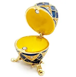 Faberge — bijoux en alliage, boîte à bibelots, style russe, pour cadeaux, nouvelle collection