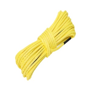 Cuerda de rescate trenzada amarilla de alta resistencia para recuperación de vehículos al aire libre con cabrestante - Product Image 5