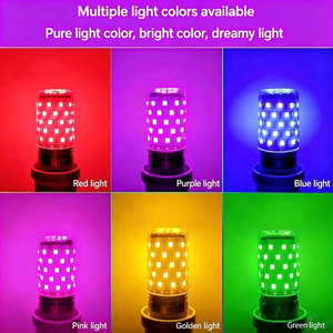 12W 16W AC Aluminium <span class=keywords><strong>LED</strong></span> Maiskolben-Glühbirne E14/E27 220V Rot Blau Grün Rosa Lila Gelb Heimdekoration Innenbeleuchtung - Product Image 1