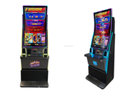 Nouvelle armoire de jeu en métal Fusion 4 43 pouces jeu incurvé écran tactile vitrine Arcade Machine compétence Machine jeu Machine