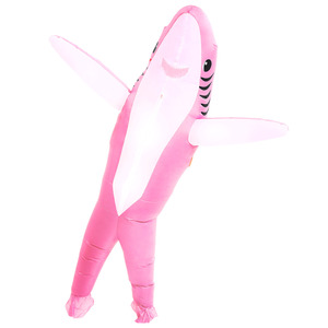 Costume de <span class=keywords><strong>Requin</strong></span> Amusant pour Adulte et Bébé, Mascotte de <span class=keywords><strong>Requin</strong></span> pour Halloween, Costume Gonflable de <span class=keywords><strong>Requin</strong></span> <span class=keywords><strong>Bleu</strong></span> - Product Image 6