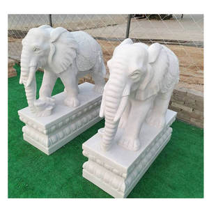 Statue en <span class=keywords><strong>pierre</strong></span> sculptée, éléphant, Sculpture de chine, marbre <span class=keywords><strong>blanc</strong></span>, <span class=keywords><strong>pierre</strong></span> <span class=keywords><strong>dr</strong></span>, statue de bali, marbre rose - Product Image 2