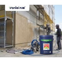 Peinture pour pierre naturelle à prix d'usine, anti-jaunissement, à base d'eau, résistante à la chaleur, revêtement liquide imperméable pour l'extérieur des maisons (application par pulvérisation)