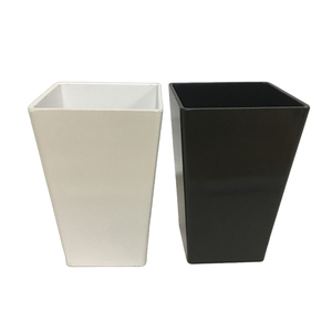 Maceta Cuadrada Alta <span class=keywords><strong>de</strong></span> <span class=keywords><strong>Plástico</strong></span> Negro para Interiores y Exteriores, Decoración para el Hogar y Jardín, Mini Maceta <span class=keywords><strong>de</strong></span> Diseño, Vaso para Plantas al por Mayor - Product Image 4