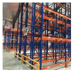 Kingmore Racking R-Mark Certificado Teardrop Heavy Duty Steel Plate Rack, estante de paletas para almacén