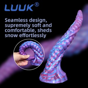 Jouet sexuel Cthulhu Alien, modèle de pénis haute résolution, en forme de tentacule de pieuvre et de barbe, pour <span class=keywords><strong>massage</strong></span> et masturbation féminine - Product Image 2