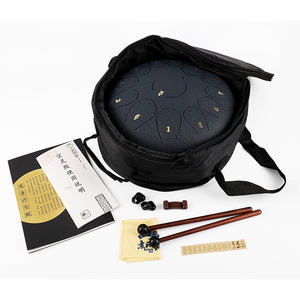 Atacado 13 Note Handpan Drum 12-inch Metal Tongue Drum com Sound Therapy Music Kids Gift for Yoga e Meditação - Product Image 4