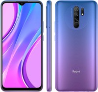 Smartphone Redmi 9 128G Android 10 à bas prix, processeur Octa Core, batterie 5000 mAh, écran LCD 6,5 pouces, prend en charge l'anglais, le français et l'allemand