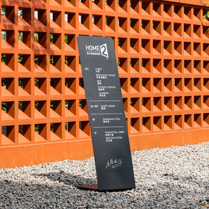 Koffieshop reclamebord buiten, L-vormig reclamebord, windbestendig mobiel reclamebord, geopenduur indicatie, stalen frame, metaal - Product Image 5