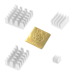 <span class=keywords><strong>4</strong></span> uds/5 uds <span class=keywords><strong>Raspberry</strong></span> <span class=keywords><strong>Pi</strong></span> 2/3/<span class=keywords><strong>4</strong></span> 3B + 4B plata/dorado/azul/negro disipador de calor de aluminio radiador enfriador Kit electrónica de consumo - Product Image 3