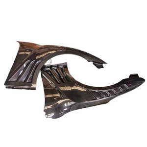 Ailes avant de style YG en fibre de verre ou semi-carbone personnalisées sont disponibles pour <span class=keywords><strong>Nissan</strong></span> GTR R35 - Product Image 1