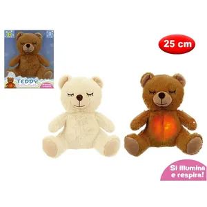 Peluche Teddy Brilla Notte 25 cm avec fonction veilleuse lumineuse - Product Image 1