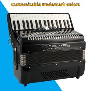 Acordeón Diatónico <span class=keywords><strong>de</strong></span> Madera <span class=keywords><strong>de</strong></span> 60 Bajos con Teclado, Venta Directa <span class=keywords><strong>de</strong></span> Fábrica, en Varios Colores - Product Image 6