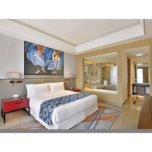 फ़ोशान आपूर्तिकर्ता अनुकूलित होटल लक्जरी बेडरूम फ़र्निचर 3 5 सितारा होटल फ़र्निचर बेडरूम सेट के साथ - Product Image 6