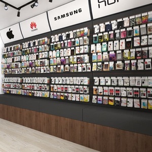 Présentoir de téléphone moderne, comptoir de vente au détail de téléphone cellulaire, <span class=keywords><strong>vitrine</strong></span> en verre pour magasin numérique, <span class=keywords><strong>affichage</strong></span> intérieur design - Product Image 4