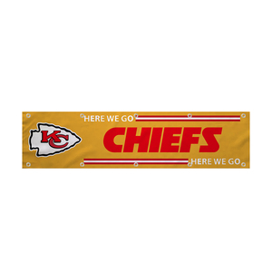<span class=keywords><strong>Kansas</strong></span> City Chiefs futbol takımı için özelleştirilmiş en iyi afiş 60x240cm 2x8ft - Product Image 1