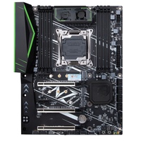 Carte mère X99-F8 compatible avec les processeurs Socket V3/V4 2011-3, 256 Go 8*DDR4, PCIe 3.0, 4*SATA 3.0&USB3, NVME M.2 WiFi X99