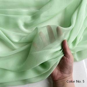 Tela de Georgette de Seda de Morera 100% Ligera, Transparente, Transpirable para Vestidos y Bufandas - Product Image 4